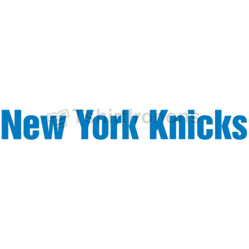 New York Knicks T-shirts Iron On Transfers N1118